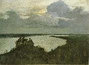 Levitan, Isaak Over eternal tranquility oil painting